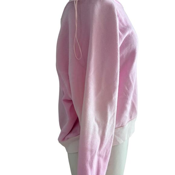 Victoria’s Secret On Point Off Shoulder Pink Purple Ombre Tye Dye Sweater Size L - Picture 9 of 12